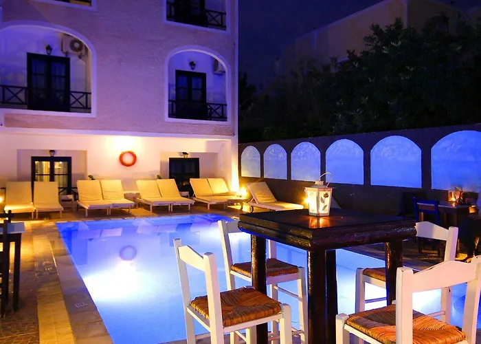 Anny & Hotel apartamentowy Perissa (Santorini)